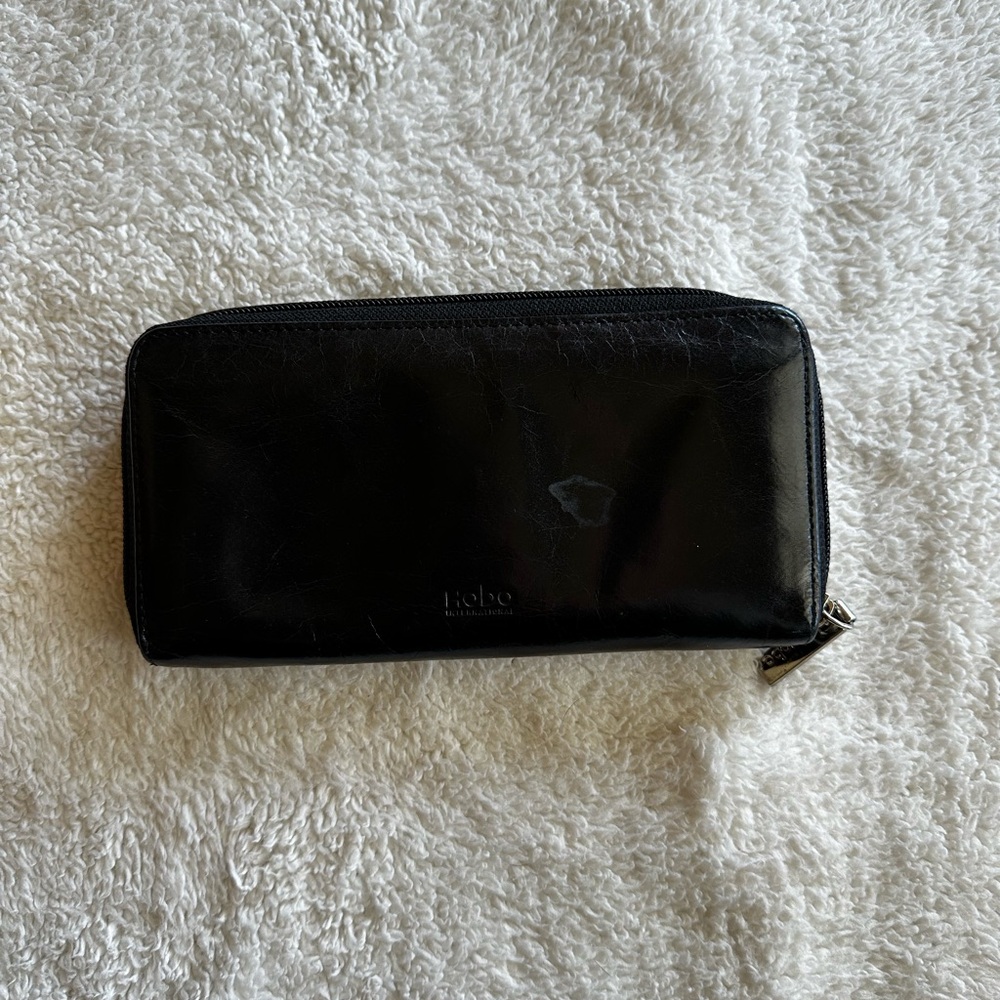 Hobo Black Clutch Purse